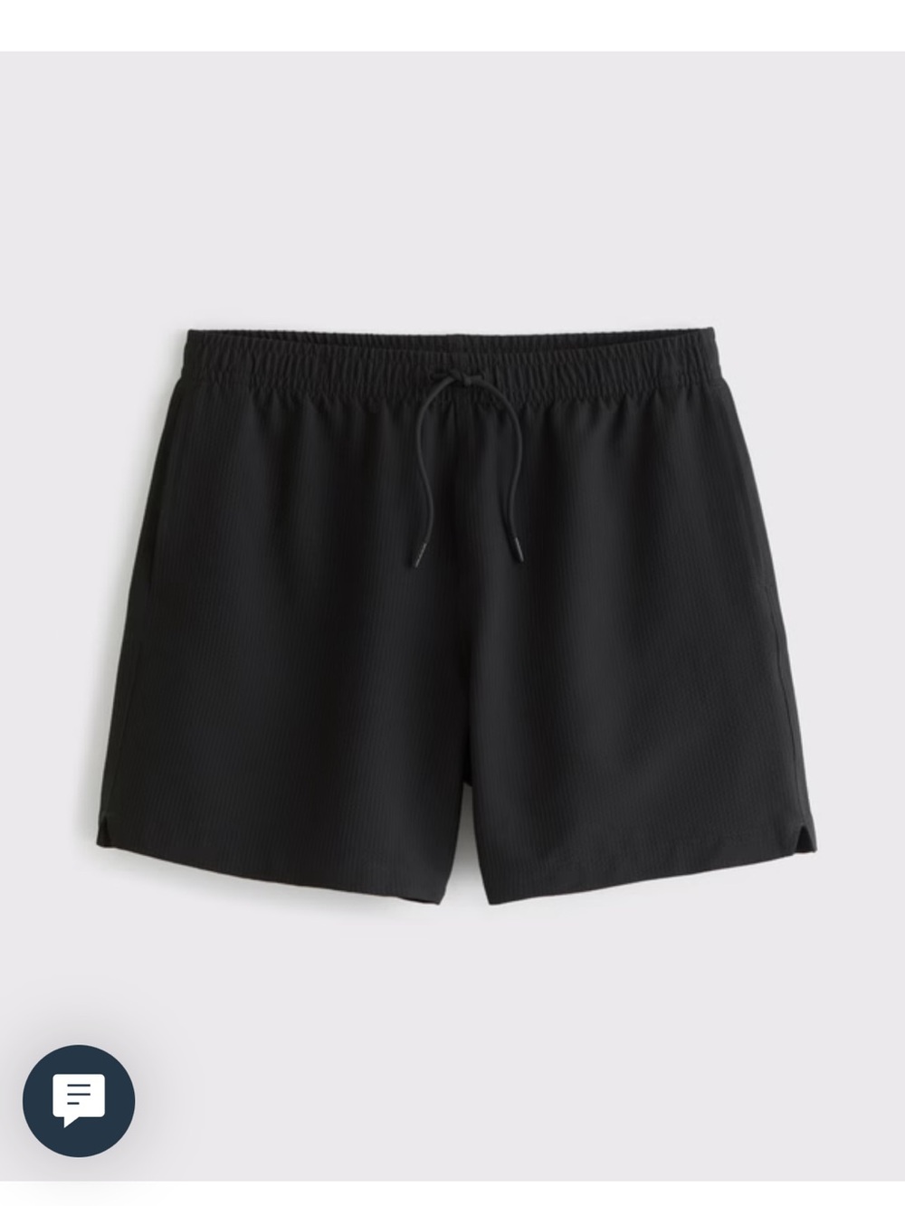 Men's Abercrombie and Fitch seersucker swim trunks